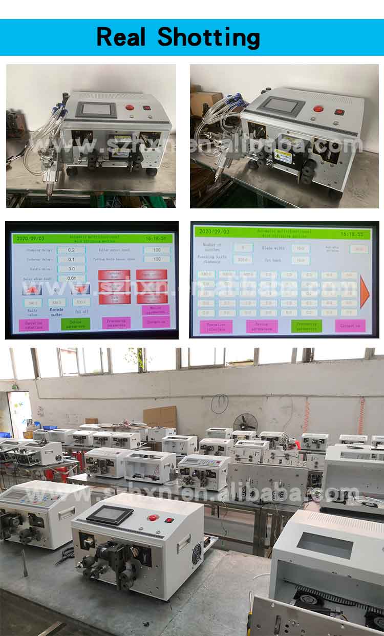 Front and Rear Stripping Multi-segment Cutting Stripping Machine for Mid Peeling