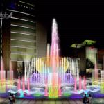 Musical Signal Control Sea Fountain Outdoor Stainless ISO Garden