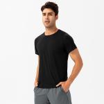 Loose Round Neck T Shirt Running Quick Dry Absorbent Breathable