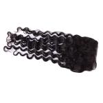 Top Grade Human Hair Extension Lace Closure 4x4 Any Parting Indian Water Wave