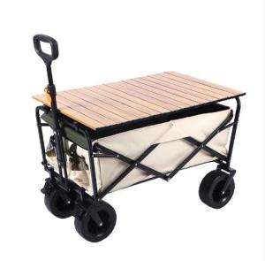 Wholesale 300LBS Iron Collapsible Garden Wagon Foldable With Heavy Duty Capacity from china suppliers