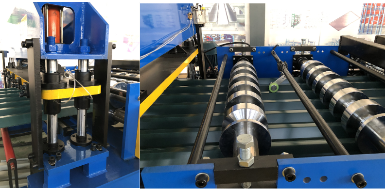 steel panel profile machine