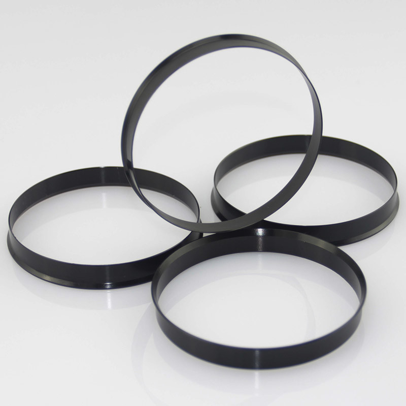 CNC Machined Super Thin Aluminum Hub Ring With Anodize Coatings For Wheel Tuning