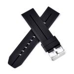Waterproof TPU Wrist Rubber Watch Strap 22mm Size Quick Release