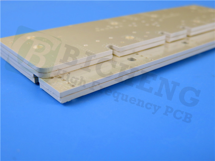 TC350 PCB Woven Fiberglass Reinforced Immersion Gold Pcb 60mil Double Layer