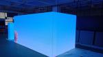 Outdoor Full Color Led Display P 4.81 Right Angle , Cubic Column Construction