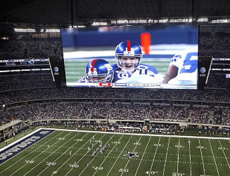 Ground Support Full Color P10 Outdoor LED Displays Advertising Banner Perimeter