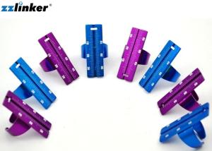 Wholesale Portable Dental Abrasive , Dental Span Endo Finger Ruler Blue Yellow Color Optional from china suppliers