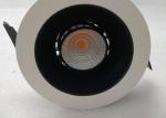 Aluminum Adjustable LED Down Lights For Homes 15W Dia 119*H 135MM 3000K