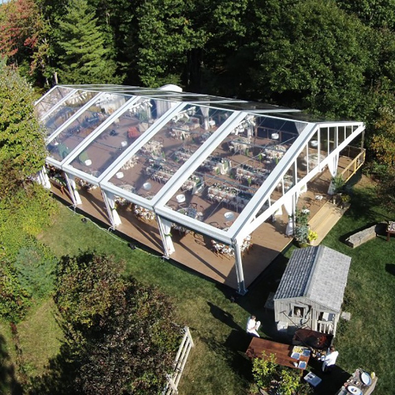 Customized Waterproof PVC Clear Roof Marquee Tent 15x20 For Commercial Events