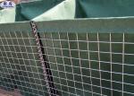 Galvanized Military Barriers Used Protective Walls Geotextile Fabric Components
