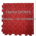Indoor / Outdoor Basketball Court Tiles , PP Interlocking Sports Flooring Tiles