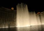 High Spray Color Changing Led Fountain , Big Water Fountain Project 380V