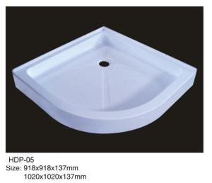 Wholesale Acrylic shower tray, shower basin,acrylic shower base HDP-05 from china suppliers