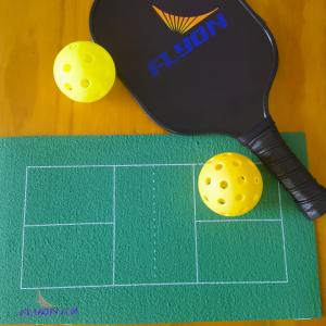 Wholesale Customized Slip Resistant Pickleball Court Mat 45 Lbs Durable And Safe from china suppliers