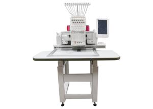 Wholesale Multi Color 1 Head Embroidery Machine / Patch Embroidery Machine Multiple Languages Supported from china suppliers