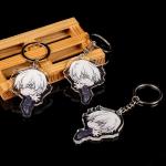 Manufacturer Cartoon Pattern Printed Acrylic Keychains Caricatur Cartoon
