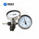 Hydraulic Oil SS Bimetallic Dial Thermometer 150mm Thread Connection