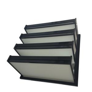 Wholesale Custom V Bank Shape Industrial Hepa Filter High Dust Holding Capacity from china suppliers