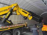 SQZ10000 Folding Boom Crane Truck SHACMAN 10x4 450HP EuroII