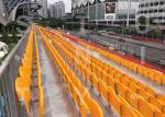 STUNITY Auto tip-up UV resistant wholesale yellow plastic stadium seats