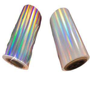 Wholesale Thermal Holographic Transparent Lamination Film For Laminated Paper Board Packaging from china suppliers