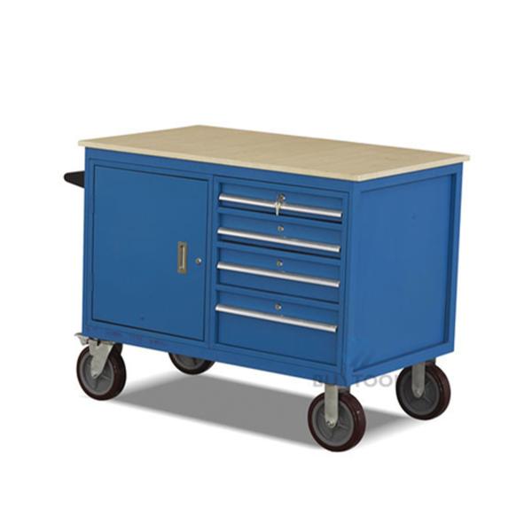 500kg Mobile Tool Trolleys Industrial Drawers Steel Cabinet For Warehouse