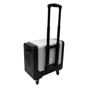 Wholesale Portable Energy Storage 2KW Battery Trolley Box 25.6V 90Ah 32140 from china suppliers
