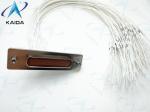 500V Voltage Rating Gold Over Nickel Rectangular Connectors for Durable