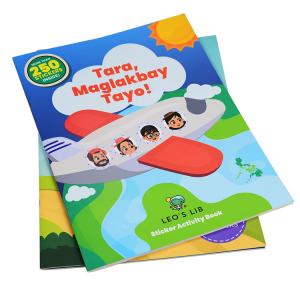 Wholesale OEM factory cheaper price full color printing kids educational creative activity custom sticker book from china suppliers