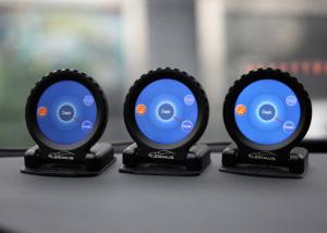 Wholesale Universal Aluminum Frame OBD2 Rpm Gauge Blue LCD Auto Gauge Tachometer from china suppliers