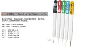 Wholesale Round Lumber Yardage Marker from china suppliers