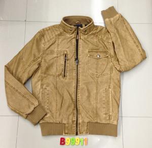 Wholesale B99911# Men's PU jackets stock(men's coat) from china suppliers
