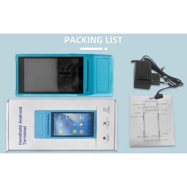 Portable Android Pda With 500hd Camera And Easy Paper Loading For QR Code Scanning