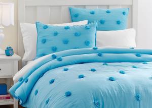 Wholesale Customized Handmade Cute Twin Size Bed Sets 3pcs 100% Cotton For Teenage from china suppliers