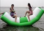 Double Tubes Inflatable Water Toys , Water Seesaw Customized Design