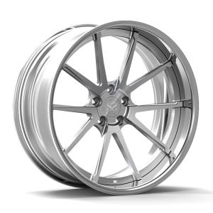 Wholesale Polished 2 Piece Forged Wheels Rims Mercedes Benz GLC 20inch Deep Dish Concave from china suppliers