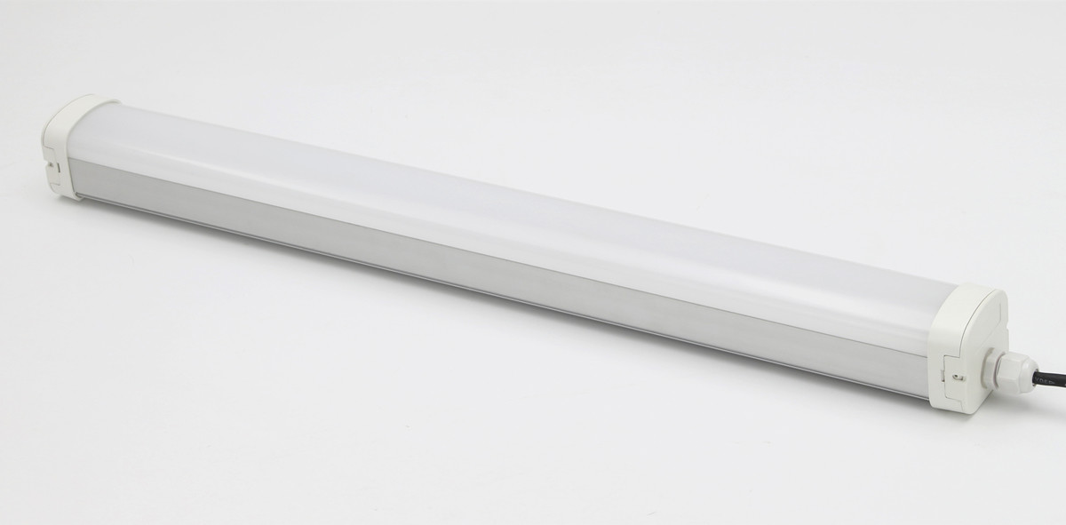 Outdoor Cool White Weatherproof LED Batten Lights 24watts CCT 2700k Long Lifetime