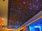 80W RGBWY Fiber Optic Star Panel 60x60cm For Home Cinema Remote Control