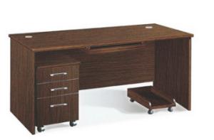 Wholesale modern wood office staff PC desk furniture in warehouse Foshan furniture from china suppliers