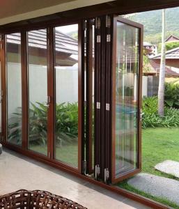 Wholesale Anti Rusting Aluminum Frame Glass Door Waterproof With ISO9001 Certification from china suppliers