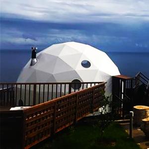 Wholesale Hotel Decoration Igloo Geodesic Dome Tent Wind Resistant from china suppliers