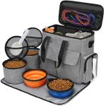 Dog Travel Bag Weekend Pet Travel Set For Dog And Cat,Airline Approved Tote