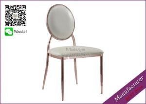 Wholesale Rose Gold Color Wedding Chairs With Stainless Steel Frame (YS-40) from china suppliers
