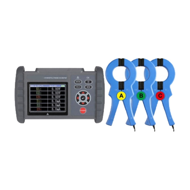 3 Phase Digital Phase 1000a Va Meter Lab Testing Equipments