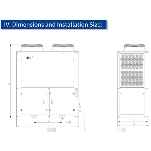 Commercial Refrigeration Part Box Type Cooler Condensing Cold Room