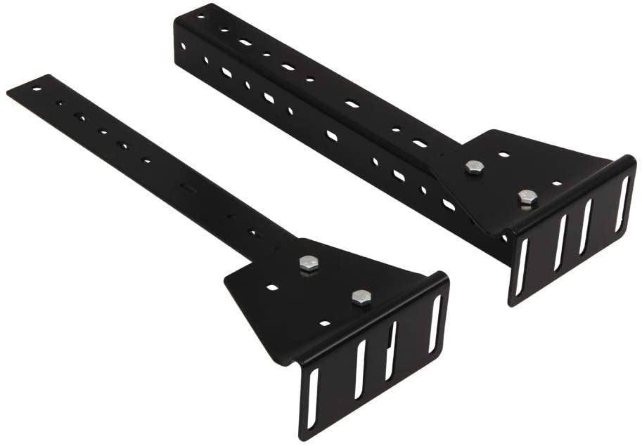 Structures Bolt-on Footboard Extension Brackets Attachment Kit Set of 2 0.3-3mm Thickness