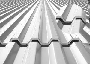 Wholesale 0.5 Mm Aluminum Sheet Metal Roofing , Antirust Corrugated Aluminum Sheet from china suppliers