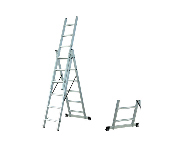 Outdoor Aluminum Extension Ladder Home Use 3x6 Aluminium Stool Ladder