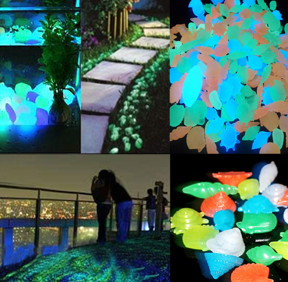 Plastic Luminous Stone The Perfect Addition to Night Light Decoration in Vases Fish Tanks and Swimming Pools